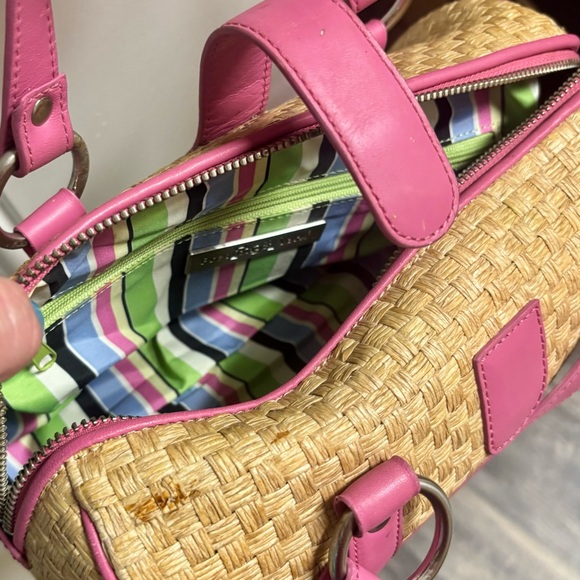 Preston & York Pink and Tan Woven Bag - Picture 10 of 10
